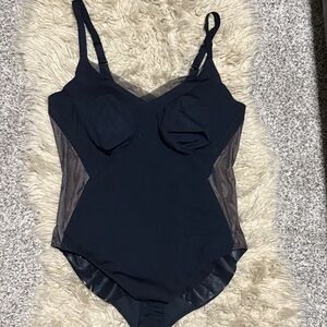 Honeylove Black Shapewear Bodysuit 2x